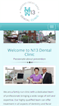 Mobile Screenshot of n13dentalclinic.co.uk